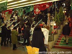 Retail Christmas in Japan