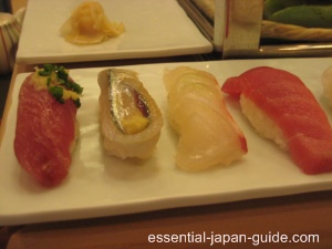 Japan Sushi (nigirizushi)