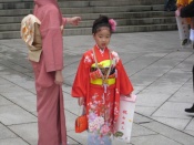 Meiji Jingu Kimono Girl