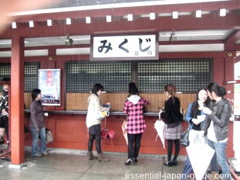 Sensoji Temple Omikuji